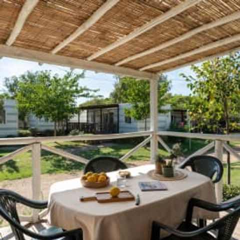 Stacaravan 5 personen - Huisje 5p 2ch ***