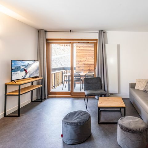 Appartement 6 personen - Superior 2-kamerappartement met slaapgedeelte voor 6 personen