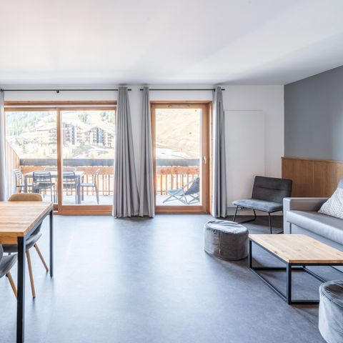 Appartement 6 personen - 3 kamer appartement voor 6 personen duplex
