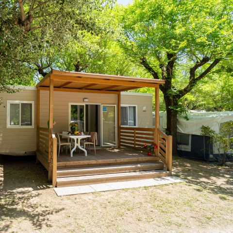 Stacaravan 4 personen - Lodge Comfort