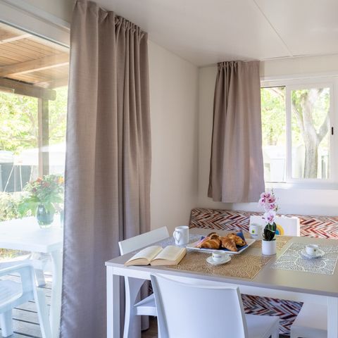 Stacaravan 6 personen - Lodge Elite Familie