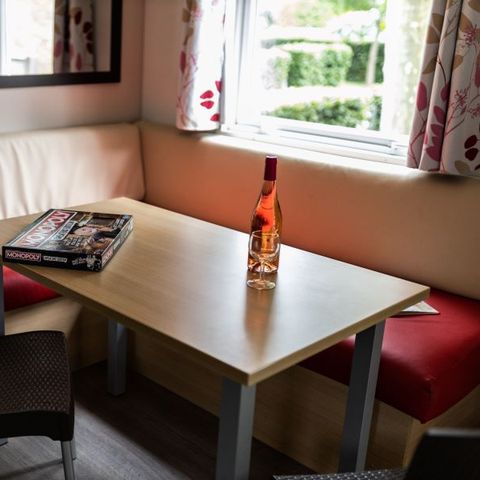 Stacaravan 4 personen - COTTAGE LOGGIA - 2 SLAAPKAMERS