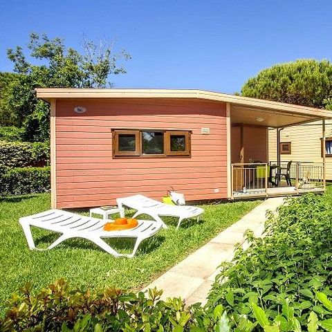 Bungalow 4 personen - Superieur 35m² - 2 Slaapkamers