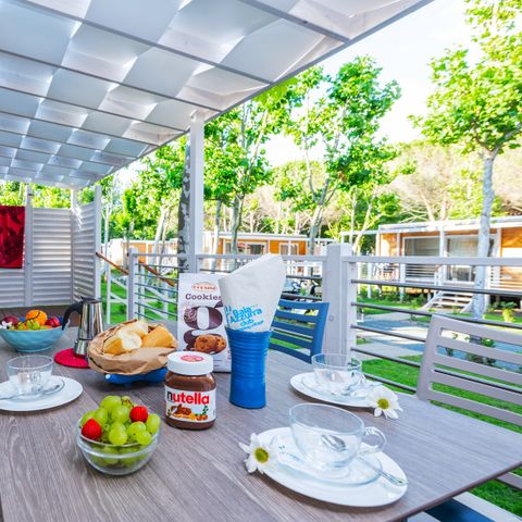 Bungalow 4 personen - Bungalow mode L
