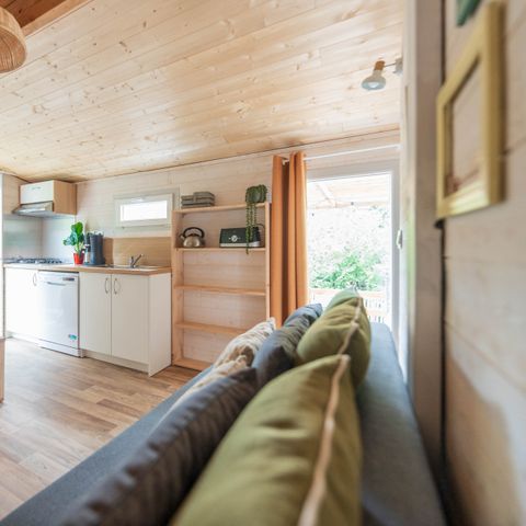 Chalet 6 personen - Prestige 2 Slaapkamers - 1SDB - 36m² - 2,5 acres