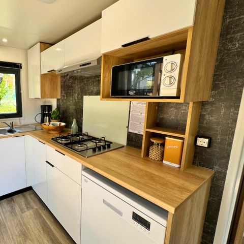 Stacaravan 6 personen - Sunêlia Prestige 2 Slaapkamers - 1 Badkamer - 29m² - - Sunêlia Prestige