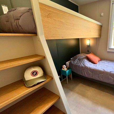 Stacaravan 4 personen - Prestige Living - 2 Slaapkamers - 1 Badkamer - 28m²