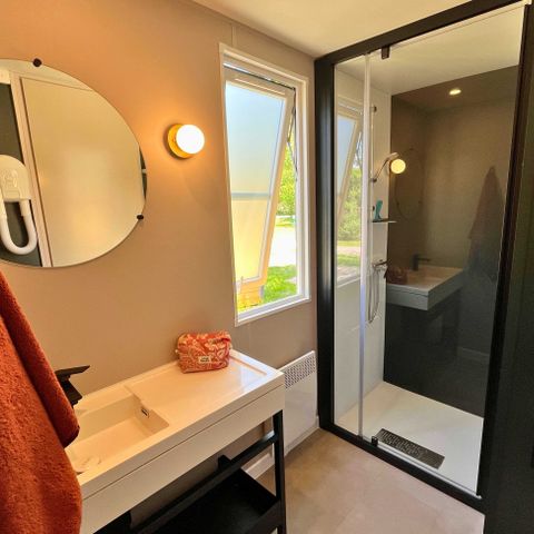 Stacaravan 4 personen - Prestige Living - 2 Slaapkamers - 1 Badkamer - 28m²