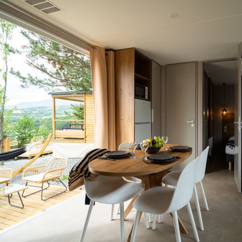 Stacaravan 4 personen - Sunêlia Luxe 2 Slaapkamers - 1 Badkamer - 31.6m² - Zeezicht