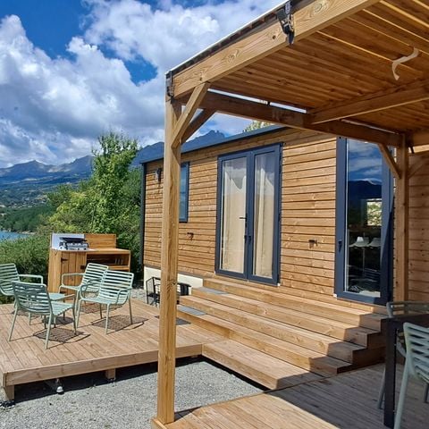 Stacaravan 6 personen - Sunêlia Luxe 3 kamers - 1SDB - 33m² - Frankrijk