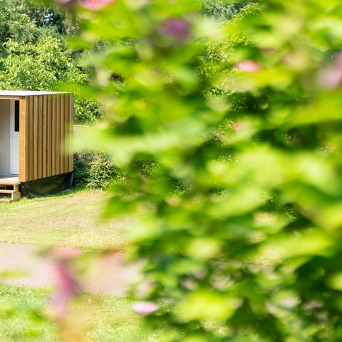 STAANPLAATS - Luxe kampeerplaats - Individueel sanitair