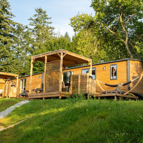 Stacaravan 6 personen - Sunelia Luxe 40m² 3 kamers 2 badkamers - Air-conditioning