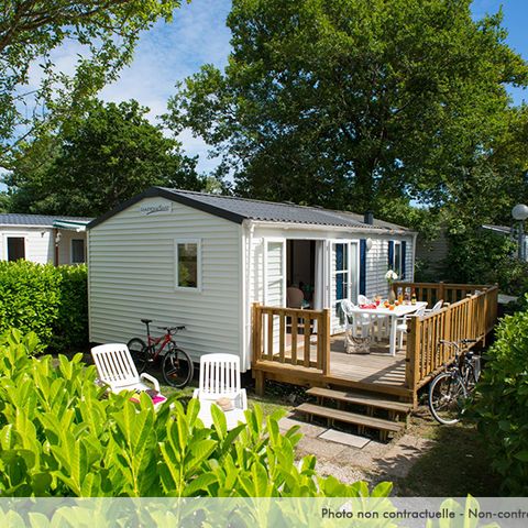 Stacaravan 6 personen - 2 slaapkamers 4/6 pers zonder airconditioning