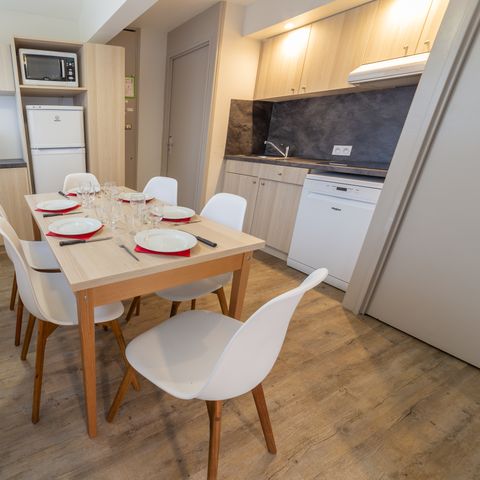LANDHUIS 6 personen - "Grand" 3 kamers 6 pers