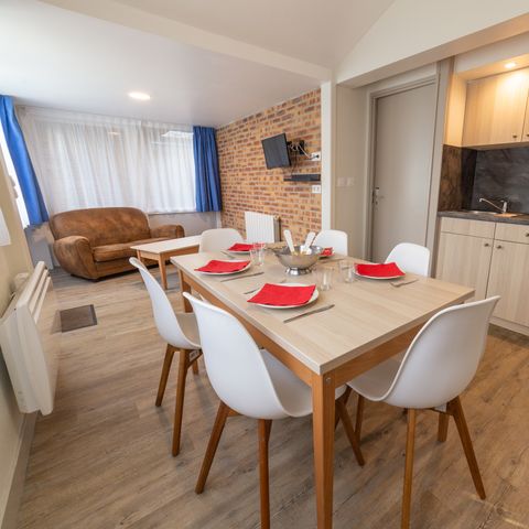 LANDHUIS 5 personen - "Grote 3 kamers