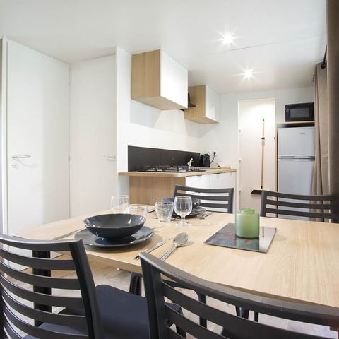 Stacaravan 5 personen - NEST 29 - TV