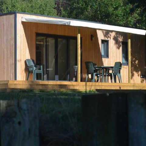 LODGE 4 personen - Lodge Family 34.02 m² - 2 slaapkamers + Terras + TV