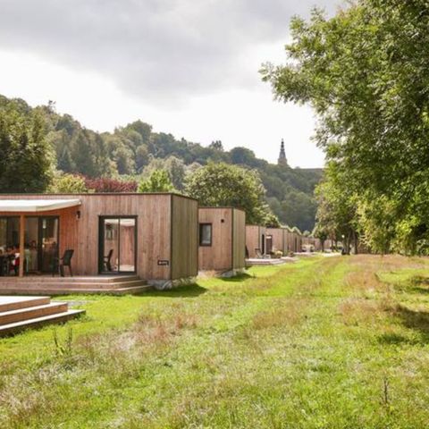 LODGE 4 personen - Lodge Family 34.02 m² - 2 slaapkamers + Terras + TV