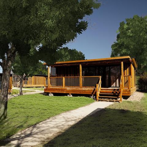 Chalet 6 personen - Portland Chalet 2 Slaapkamers Prairie View