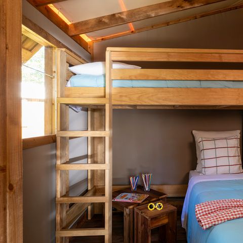 Safaritent 4 personen - Gezellige Glamping, 2 slaapkamers, 1 badkamer