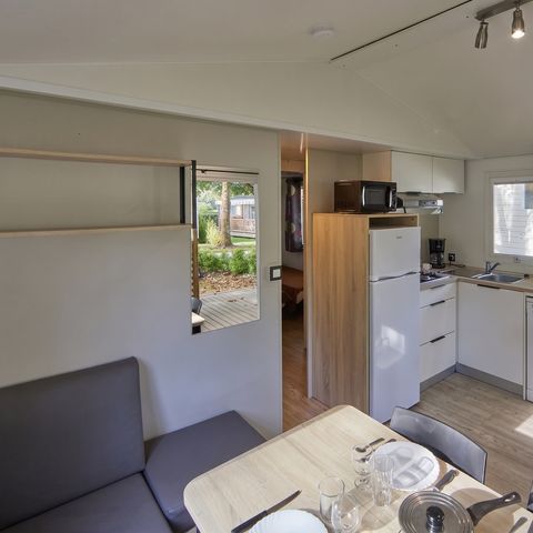 Stacaravan 4 personen - CONFORT PLUS - TV - LV