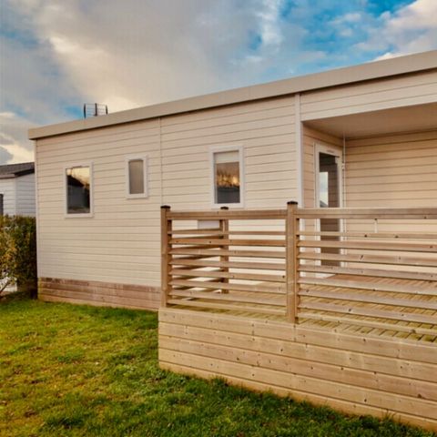 Stacaravan 6 personen - 6 personen comfort 3 slaapkamers