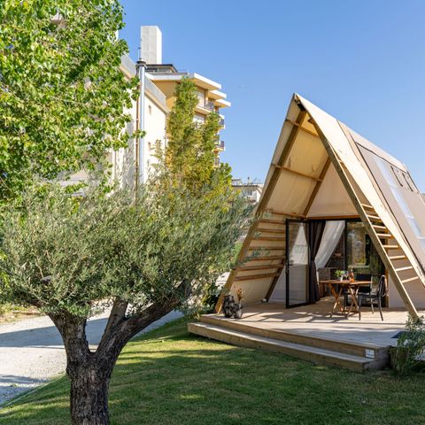 Tent 4 personen - Luxe Air Lodge Glamping Huisdieren niet toegestaan