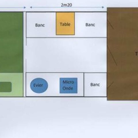 Accommodatie 2 personen - Vat