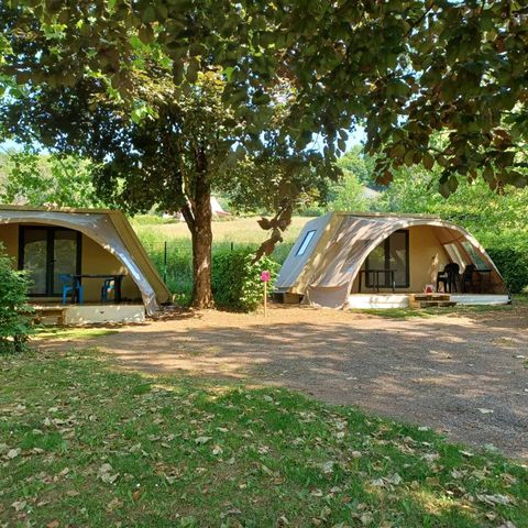 Safaritent 4 personen - Accommodatie Coco Sweet Family - Zonder sanitair