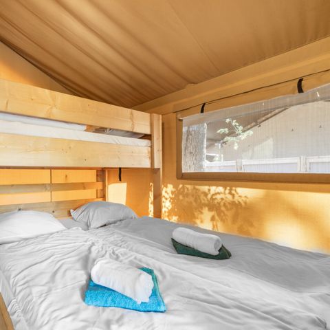 Safaritent 5 personen - Safaritent Lodge + airco (5P)
