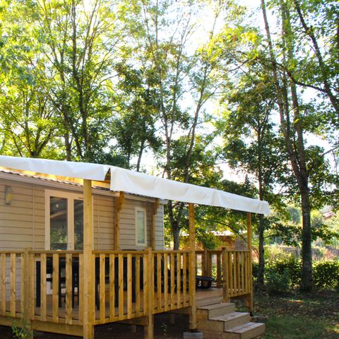 Stacaravan 4 personen - Privilege stacaravan - 26m² - 2 kamers - Airconditioning