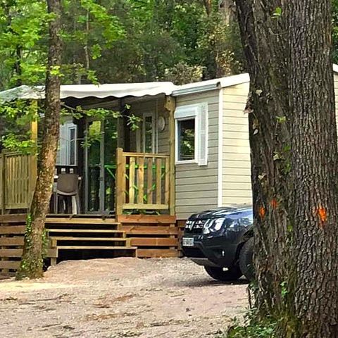 Stacaravan 4 personen - Privilege stacaravan - 26m² - 2 kamers - Airconditioning