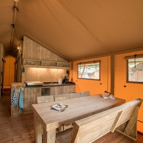 Safaritent 6 personen - Lodge PZ995