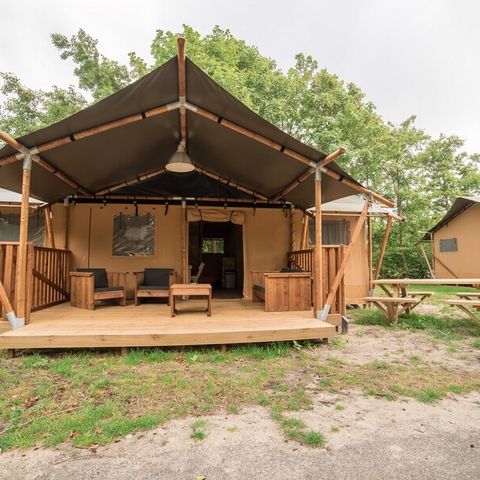 Safaritent 6 personen - Lodge PZ995