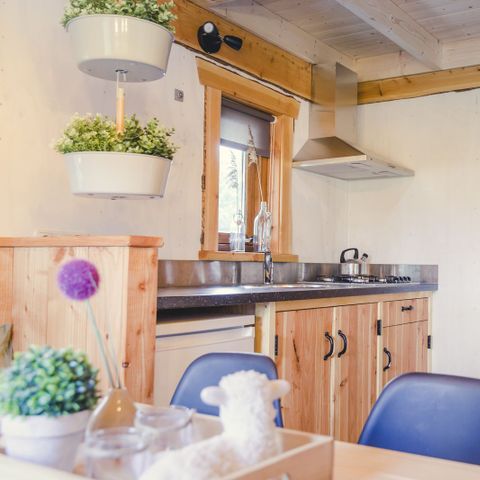 Uniek 5 personen - Boomhut