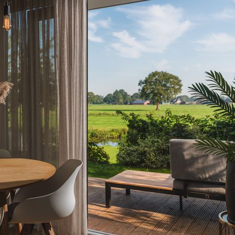 LODGE 4 personen - Lodge River met hottub