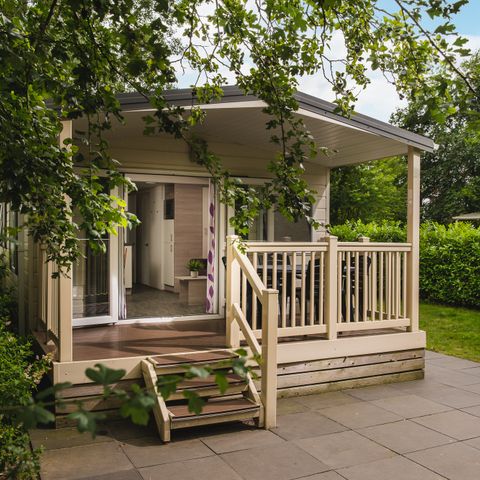 Stacaravan 6 personen - Simple Home met Veranda