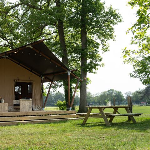 Safaritent 8 personen - Safaritent met privé sanitair | 8 personen 