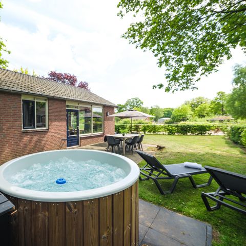 Bungalow 6 personen - Kinderbungalow met warme bubbeltub