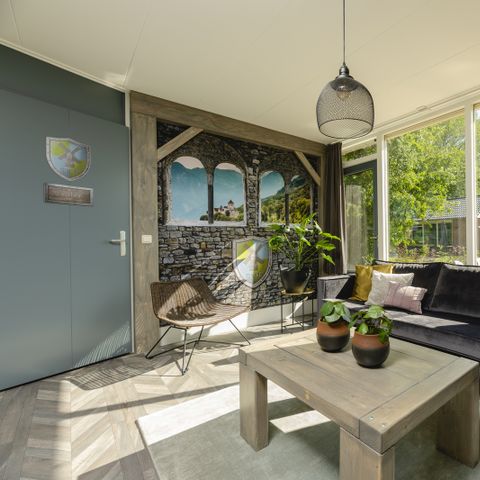 Bungalow 6 personen - Kinderbungalow met warme bubbeltub