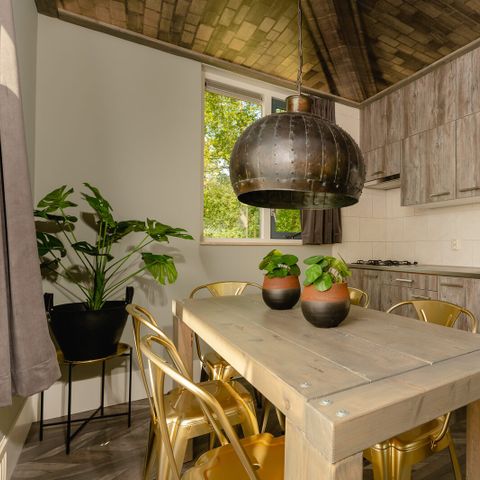 Bungalow 5 personen - Baby- & kinderbungalow 'Ridders & prinsessen' met sauna & bubbeltub