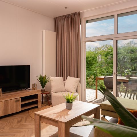 Bungalow 4 personen - Wellness Boutique baby met bubbeltub + babykamer