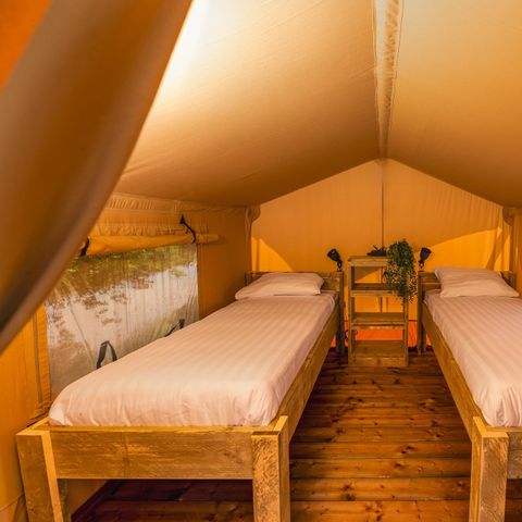 Accommodatie 6 personen - Boomhuttent met bubbeltub