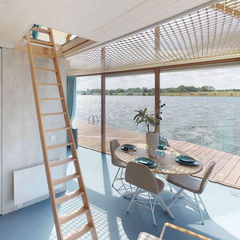 VAKANTIEHUIS 4 personen - Veerse Meersuite (kopwoning campingzijde)