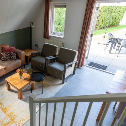 Bungalow 6 personen - Molendal achterzijde - kleine tuin