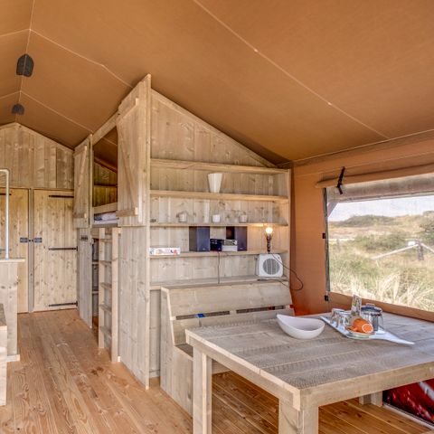 Safaritent 6 personen - 6-persoons safaritent