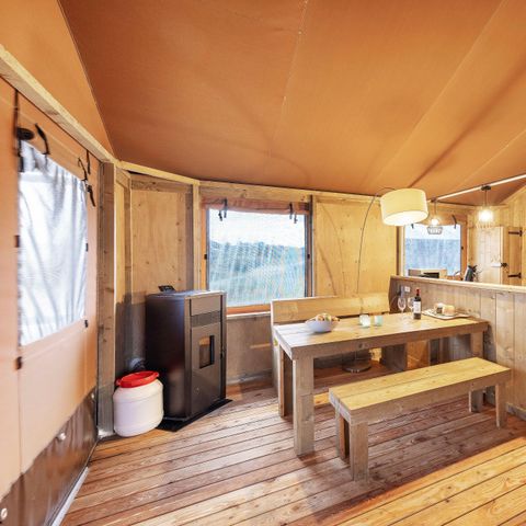 Safaritent 6 personen - 6-persoons safaritent