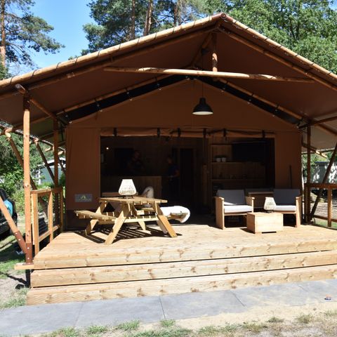 Tent 6 personen - Boslodge