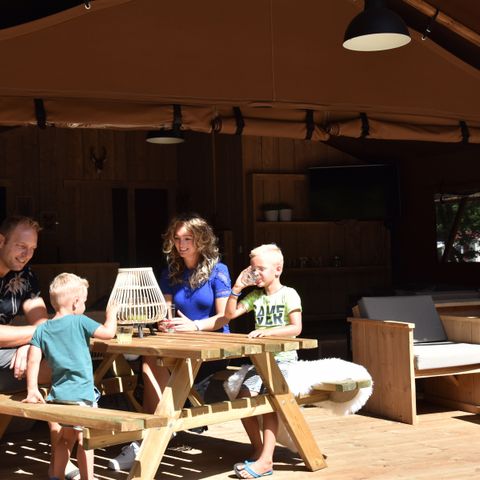 Tent 6 personen - Boslodge