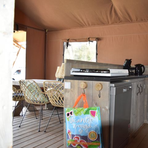 Tent 6 personen - Boslodge